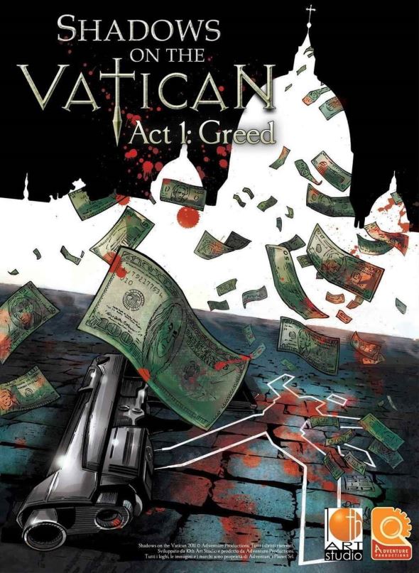 Hra na PC Shadows on the Vatican - Act 1: Greed (PC) DIGITAL