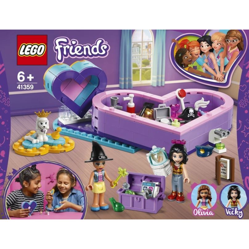Stavebnice LEGO Friends 41359 Balíček srdíčkových krabiček přátelství
