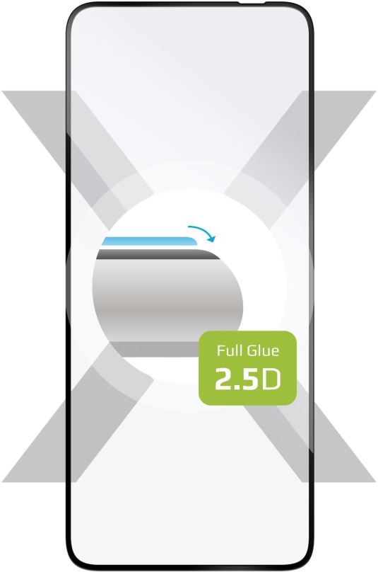 Ochranné sklo FIXED Full-Glue cover pro Motorola Moto Edge 30 Neo černé
