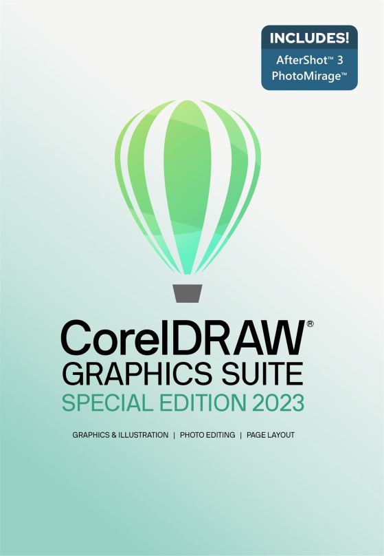 Grafický software CorelDRAW Graphics Suite Special Edition 2023, CZ/PL (elektronická licence)