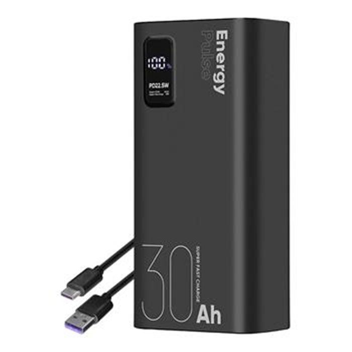 Powerbanka OBAL:ME EnergyPulse 30000mAh 22.5W Black