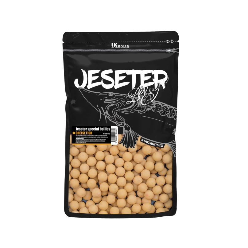 LK Baits Boilies Jeseter Special Cheese Fish 1kg 18mm