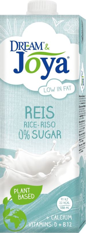 Rostlinný nápoj Joya rýžový nápoj 0% cukru 1L