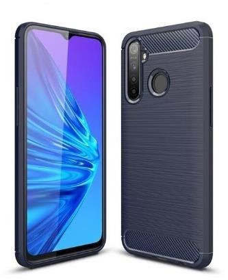 Kryt na mobil OEM Silikonový obal CARBON pro Samsung Galaxy J7 (2017) J730 - tmavě modrý