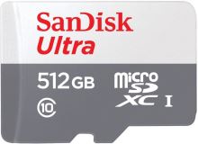 Paměťová karta SanDisk MicroSDXC 512 GB Ultra Lite + SD adaptér
