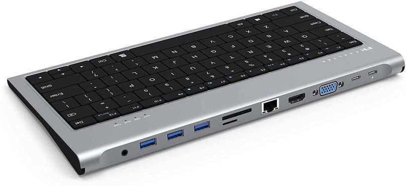 Replikátor portů Feeltek 11-in-1 USB-C Keyboard Hub EN