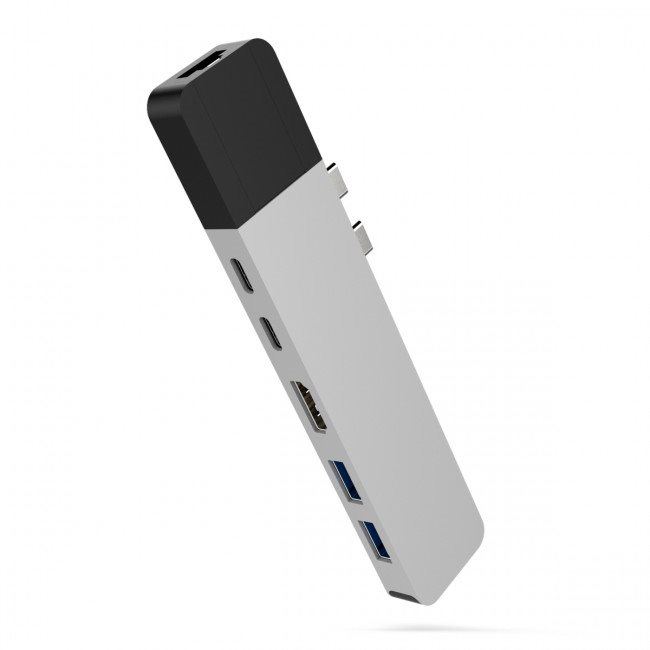 USB Hub HyperDrive NET Hub pro USB-C - Stříbrný