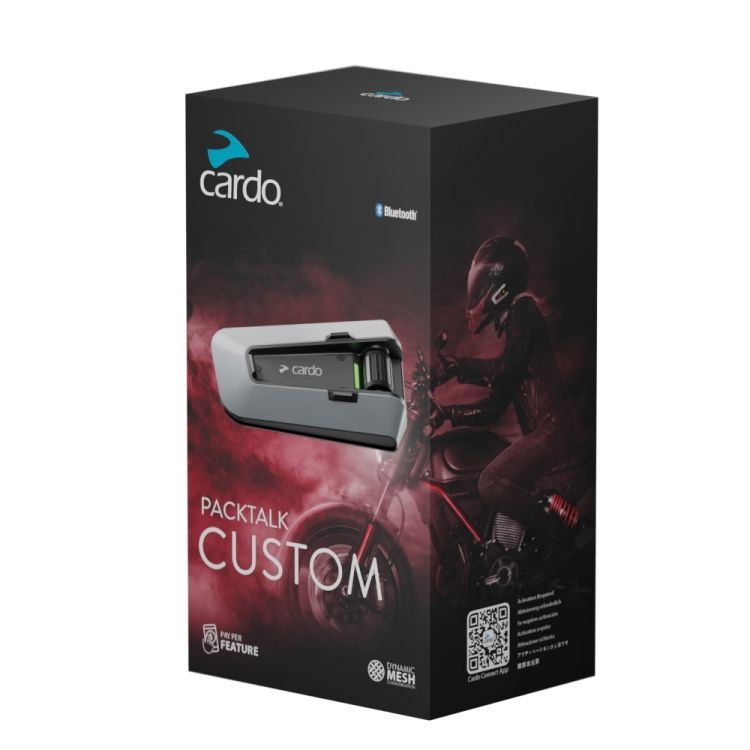 Cardo PACKTALK CUSTOM interkom na motocykl