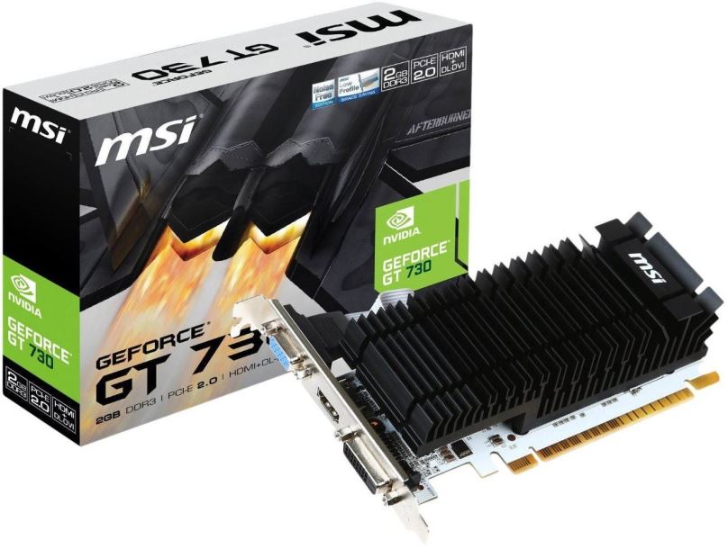 Grafická karta MSI GeForce N730K-2GD3H/LP
