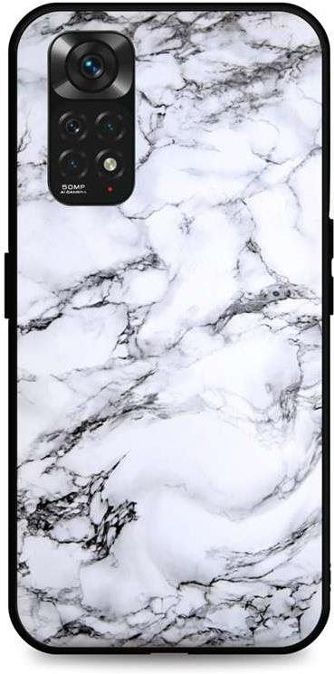 Kryt na mobil TopQ Kryt LUXURY Xiaomi Redmi Note 11 pevný Marble White 71846