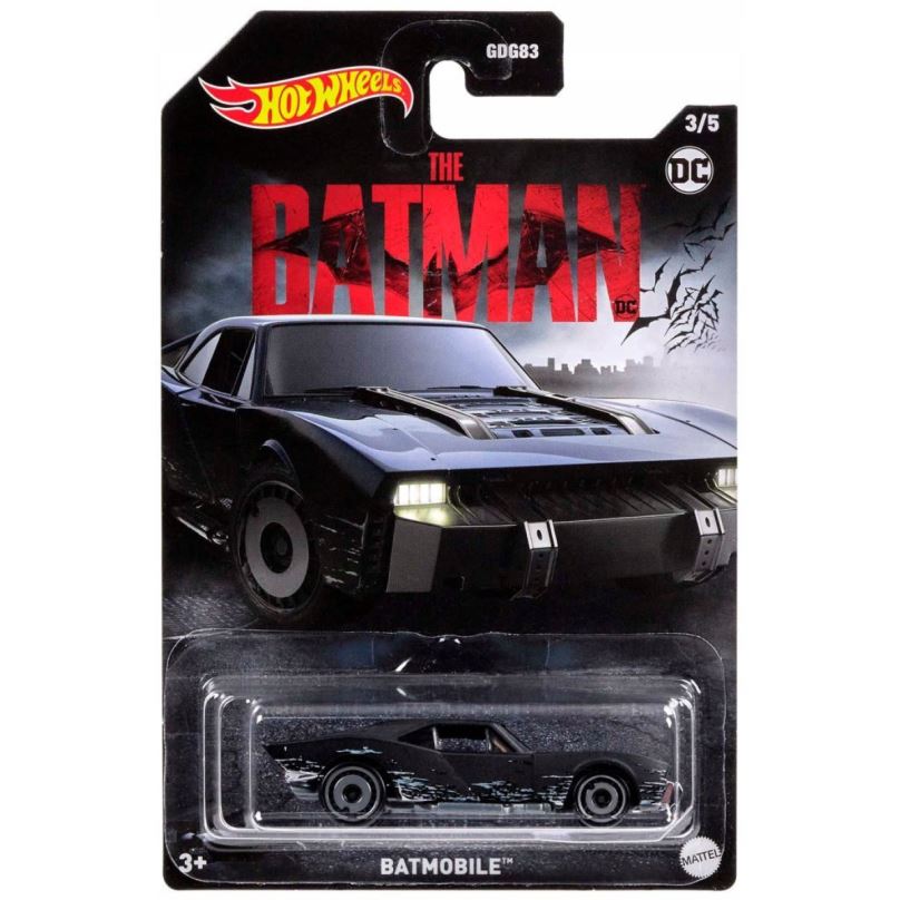 Hot Wheels® Batmobile™ černý angličák 1:64 HLK46