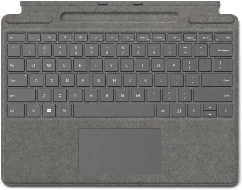 Klávesnice Microsoft Surface Pro X/Pro 8/Pro 9 Signature Keyboard Platinum CZ/SK