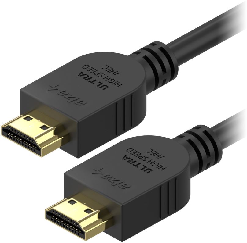 Video kabel AlzaPower Core Premium HDMI 2.1 High Speed 8K 1.5m černý