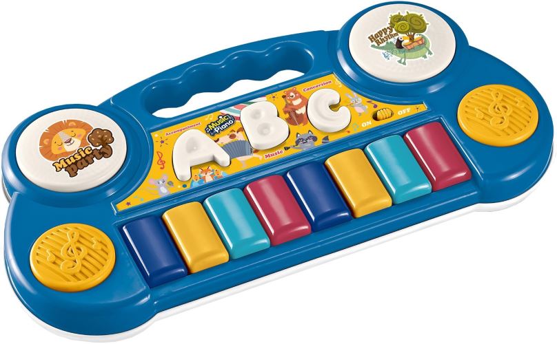 Dětské klávesy Aga4Kids Dětské piano, modré