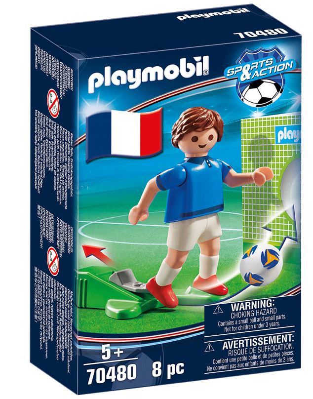 PLAYMOBIL® Soccer 70480 Národní hráč Francie