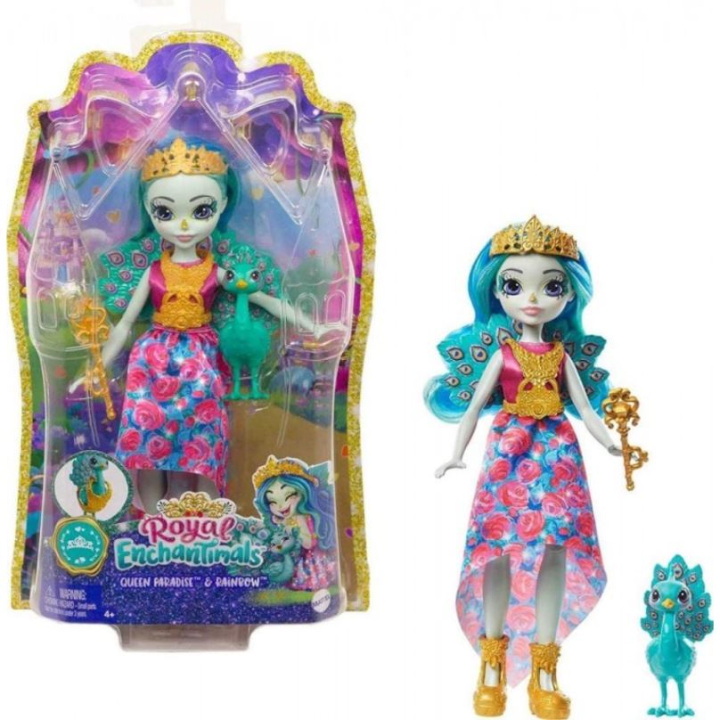 ENCHANTIMALS ROYAL Queen Paradise & Rainbow, Mattel GYJ14