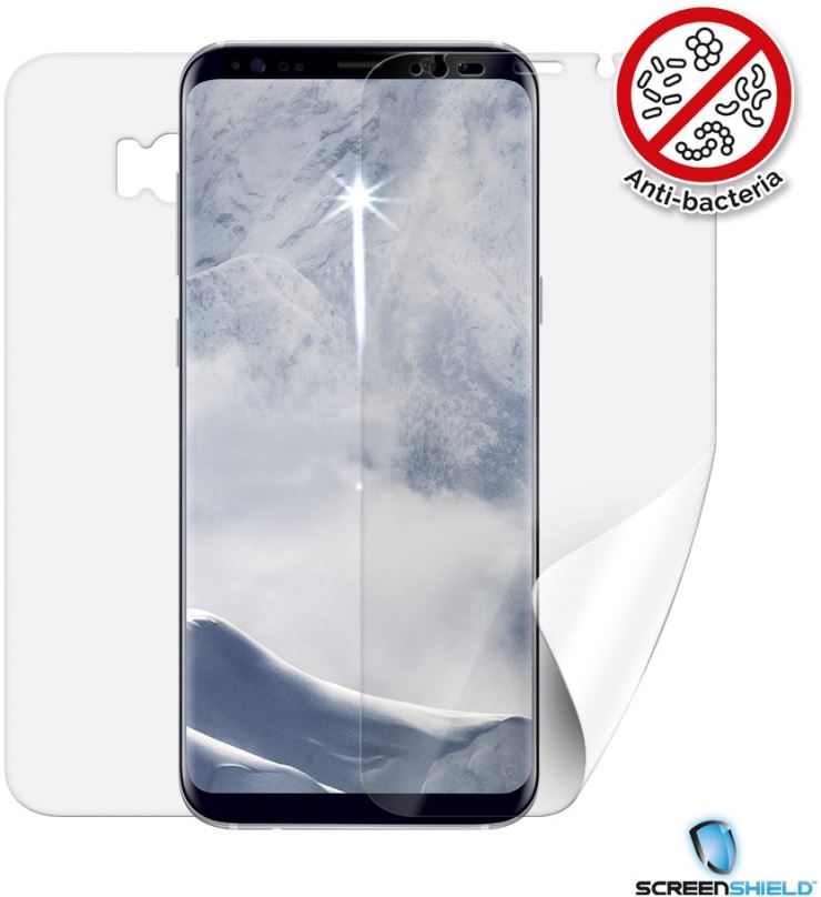 Ochranná fólie Screenshield Anti-Bacteria SAMSUNG Galaxy S8 Plus na celé tělo
