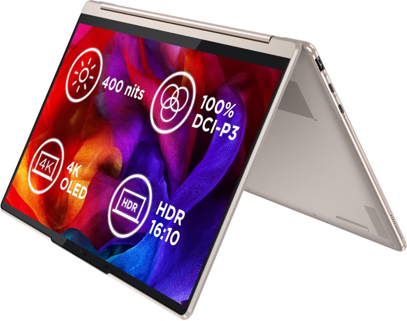 Tablet PC Lenovo Yoga 9 14IRP8 Oatmeal celokovový + aktivní stylus Lenovo