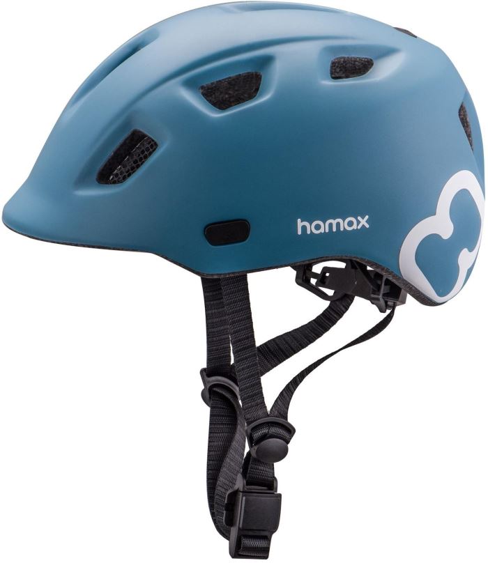 Helma na kolo Hamax Thundercap street modrá / modré pásky 47-52 cm