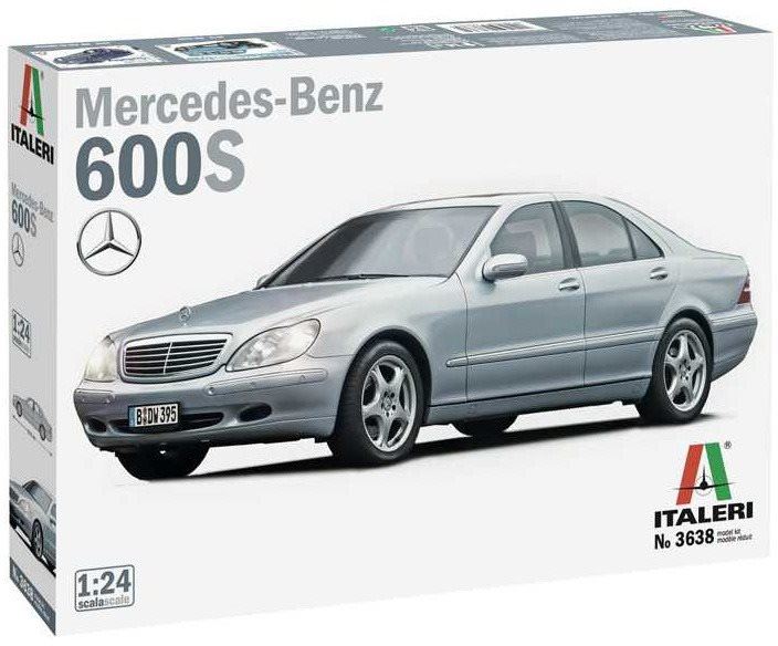 Model auta Model Kit auto 3638 - Mercedes Benz 600S