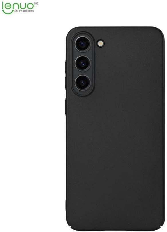 Kryt na mobil Lenuo Leshield obal pro Samsung Galaxy S23, černá