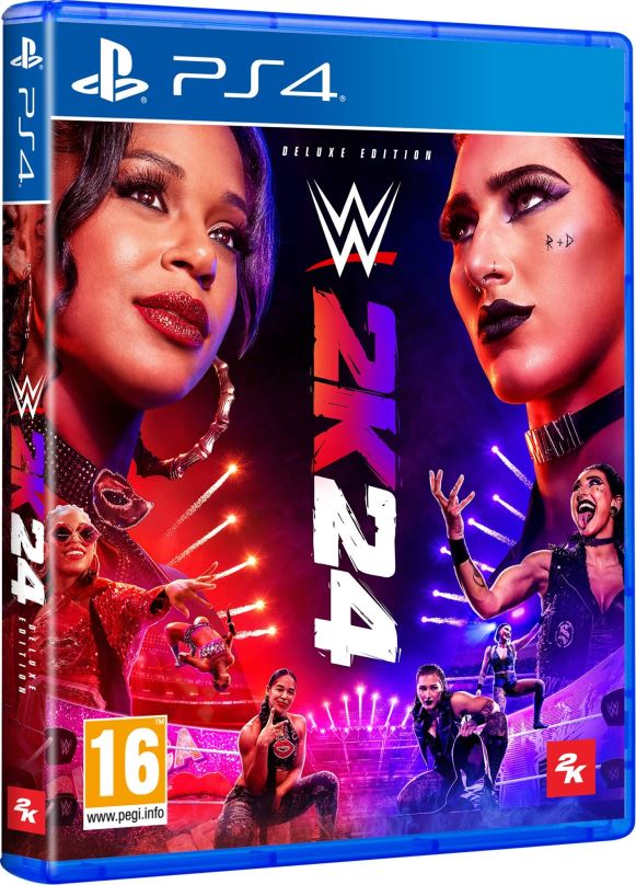 Hra na konzoli WWE 2K24: Deluxe Edition - PS4