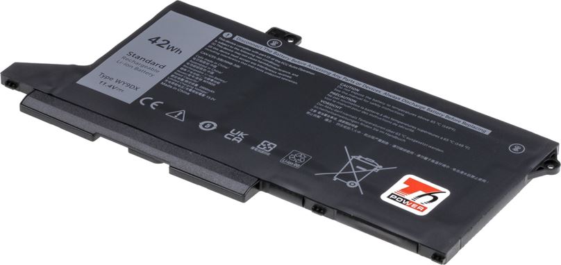 Baterie do notebooku T6 Power Dell Latitude 5420, 5520, Precision 3560, 3680mAh, 42Wh, 3cell, Li-pol