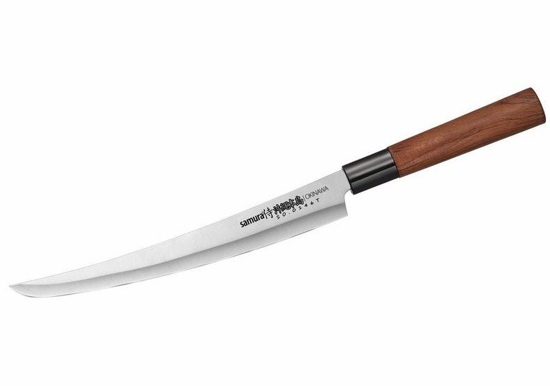 Kuchyňský nůž Samura OKINAWA Nářezový nůž TANTO 23 cm