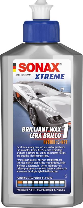 Vosk na auto SONAX Xtreme Brilliant Wax 1 - vosk, 250ml