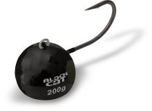 Black Cat Jigová hlavička Fire-Ball 80g Black