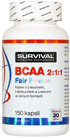 Aminokyseliny Survival BCAA 2:1:1 Fair Power 150 cps