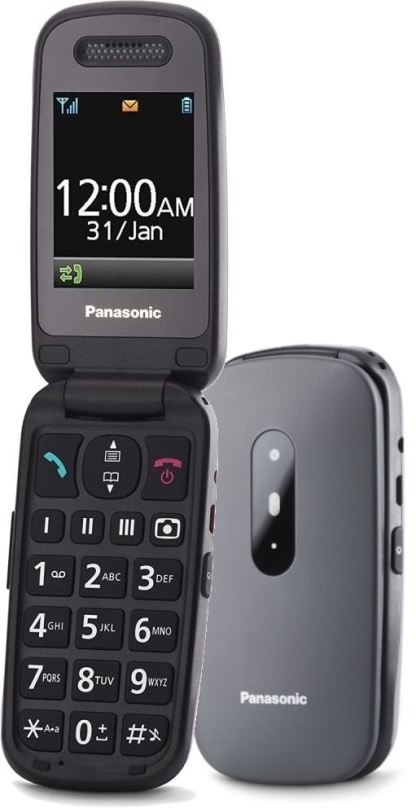 Mobilní telefon Panasonic KX-TU446EXG šedá