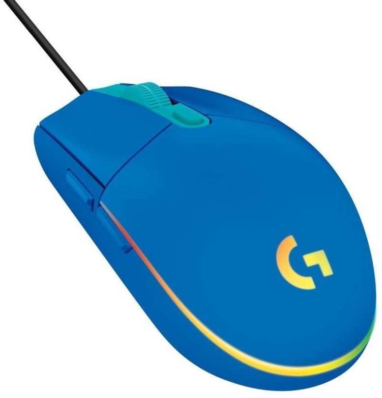 Herní myš Logitech G102 LIGHTSYNC, Blue