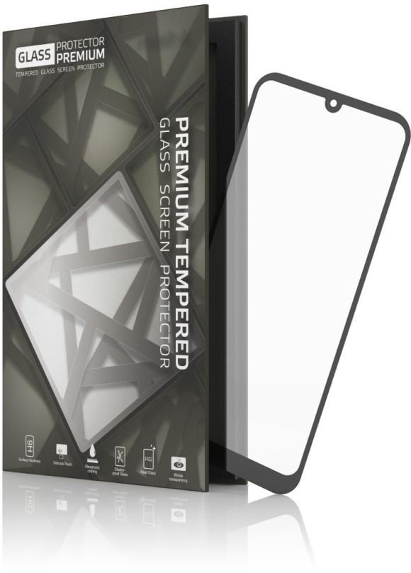 Ochranné sklo Tempered Glass Protector Rámečkové pro Honor 8A Černé