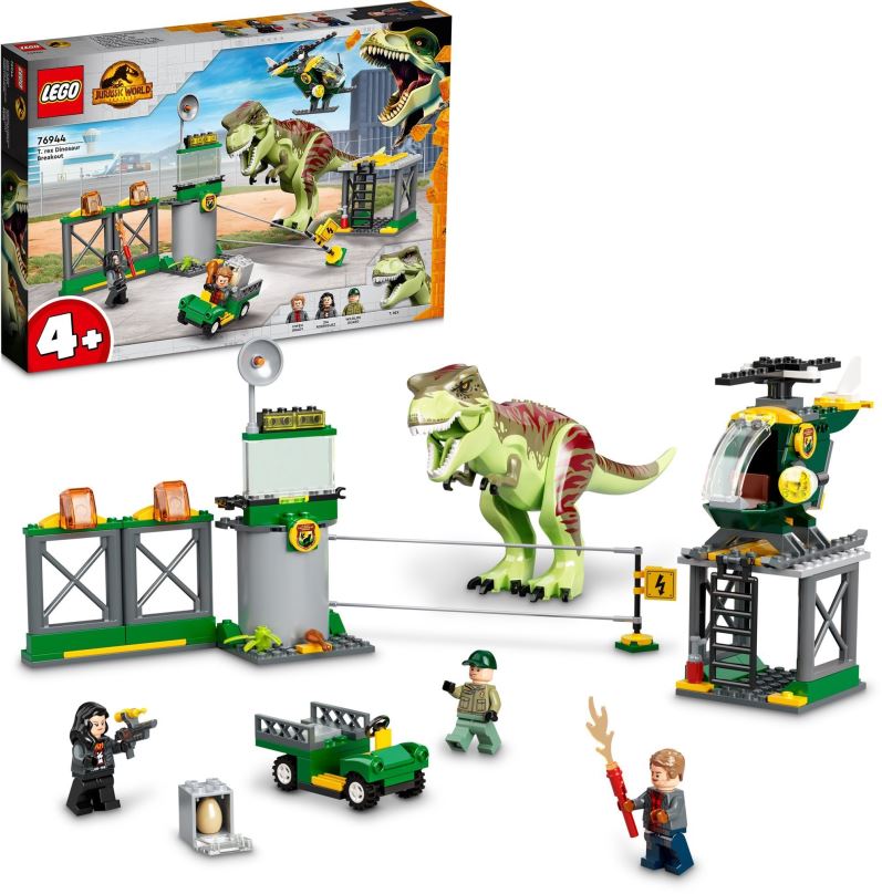 LEGO stavebnice LEGO® Jurassic World 76944 Útěk T-rexe