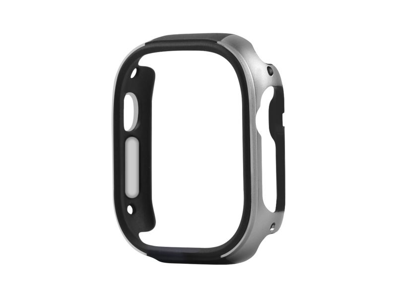 COTECi celoplošné ochranné hliníkové pouzdro pro Apple Watch Ultra 49mm šedá