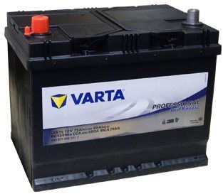 Trakční baterie VARTA LFS75, baterie 12V, 75Ah
