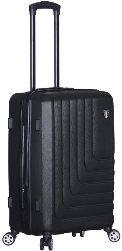 Cestovní kufr TUCCI T-0128/3 S ABS - černá