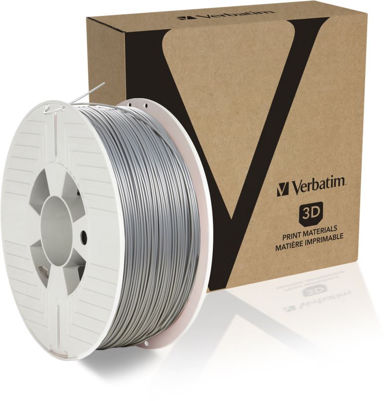 Filament Verbatim PLA 1.75mm 1kg stříbrná