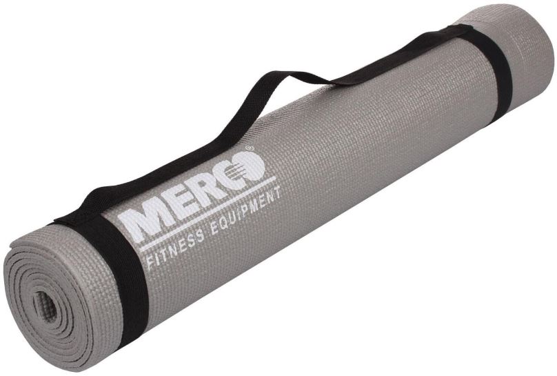 Podložka na cvičení Merco Yoga PVC 4 Mat šedá