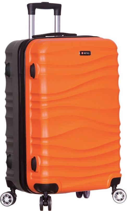 Cestovní kufr Metro LLTC1/3-L - oranžová/šedá