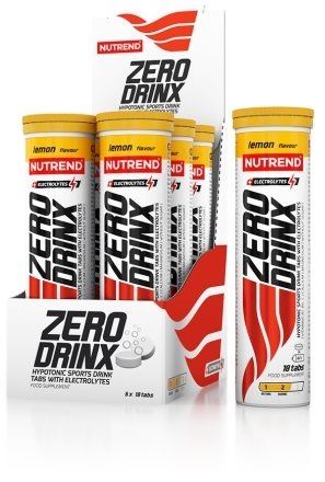 Sportovní nápoj Nutrend Zerodrinx Tabs, 18 Tablet, Citron