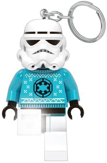 Svítící klíčenka LEGO Star Wars Stormtrooper ve svetru