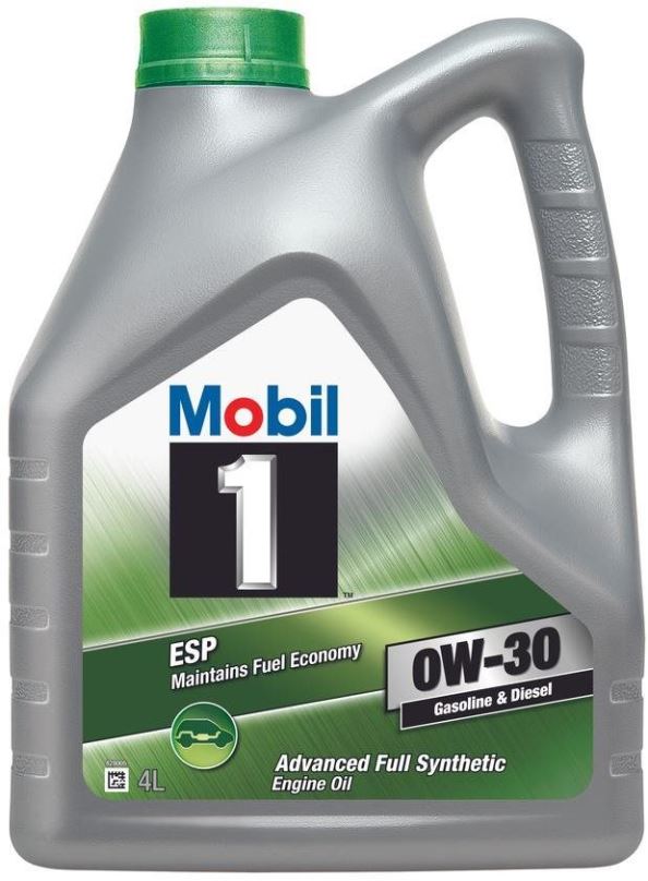 Motorový olej Mobil 1 ESP 0W-30, 4 L