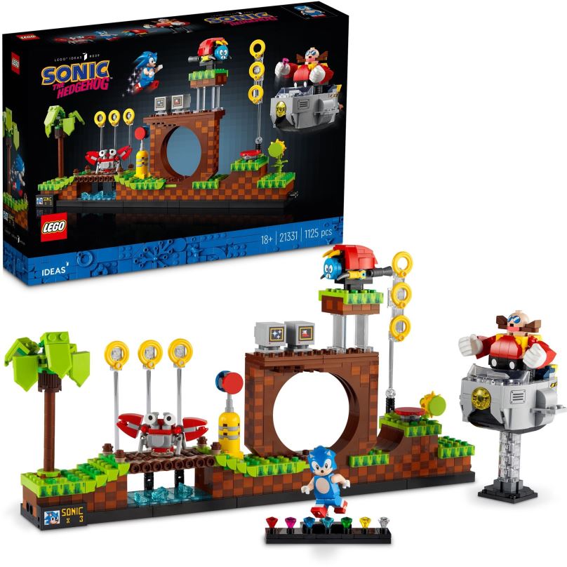 LEGO stavebnice LEGO® Ideas 21331 Sonic the Hedgehog™ – Green Hill Zone