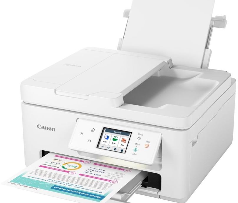 Inkoustová tiskárna Canon PIXMA TS7750i bílá