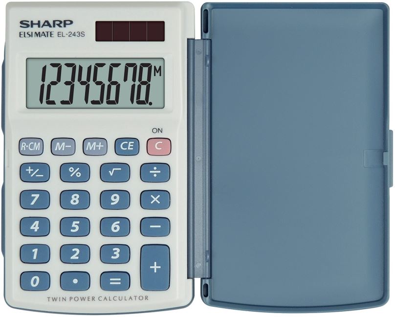 Kalkulačka SHARP EL-243S bílá