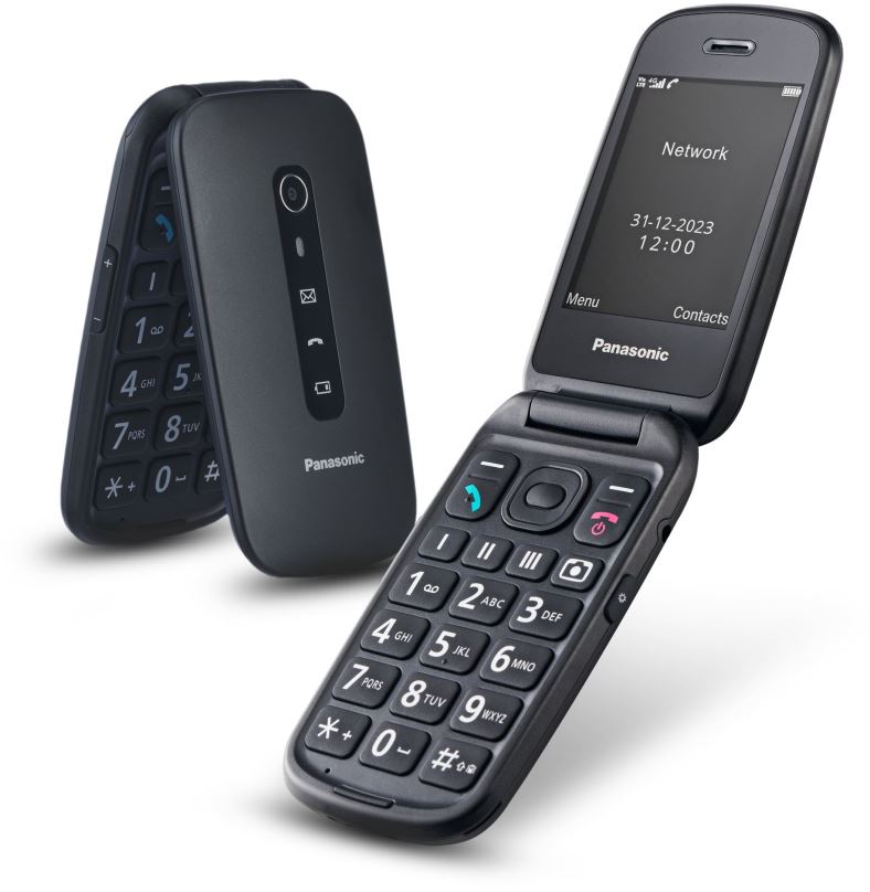Mobilní telefon Panasonic KX-TU550EXB černá