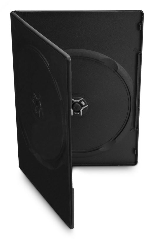 Obal na CD/DVD Cover IT Krabička slimULTRA na 2ks - černá, 7mm,10ks/bal