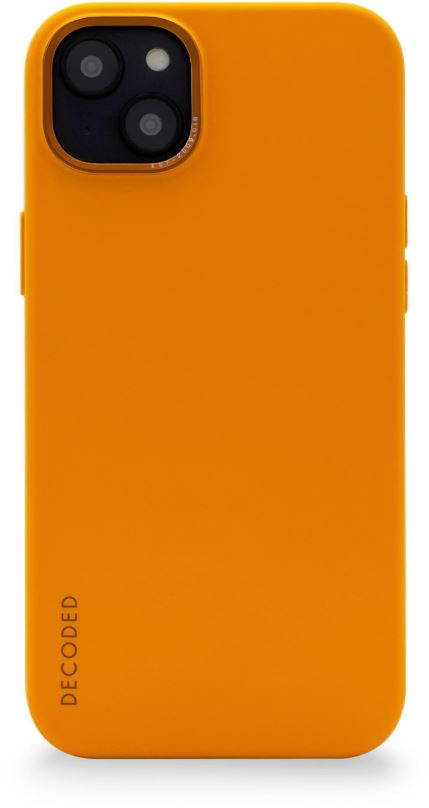 Kryt na mobil Decoded Silicone Backcover Apricot iPhone 14